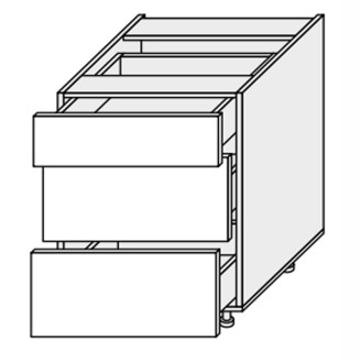 Кухонна секція Лео нижня 60Н3ШХ/820 Телескоп LE-064W/06 MiroMark
