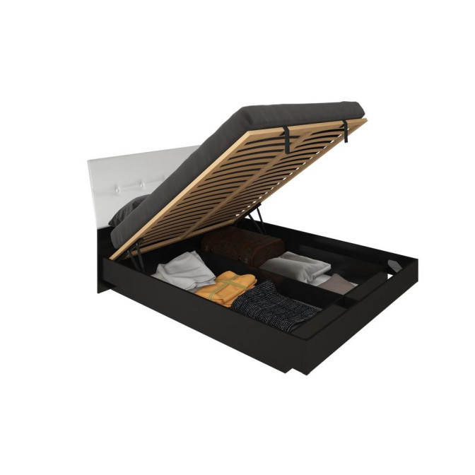 Ліжко Віола з мяким узголівям та механізмом MiroMark купити