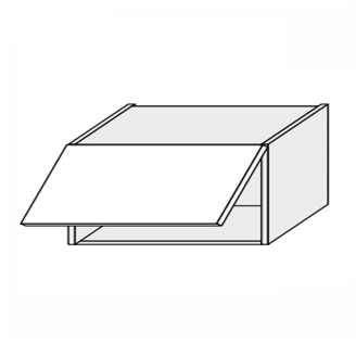 Кухонная секция Валенсия верхняя 80В/360 1дв Газ Лифт VL-180W/9003 MiroMark