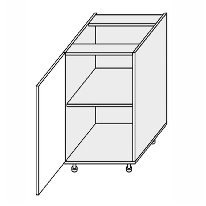 Кухонная секция Мери нижняя 30Н/820 1дв MR-030W/9003gl MiroMark