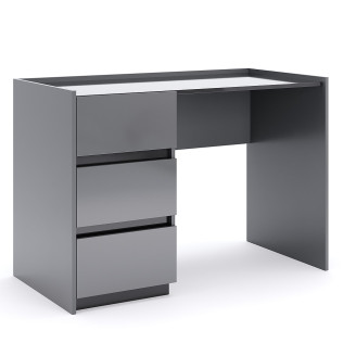 Стол письменный 3Ящ Тео / Teo Мат Антрацит-Мат Графит MiroMark TO-73-AG