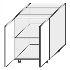 Кухонная секция Валенсия нижняя 80Н/820 2дв VL-080W/9003 MiroMark