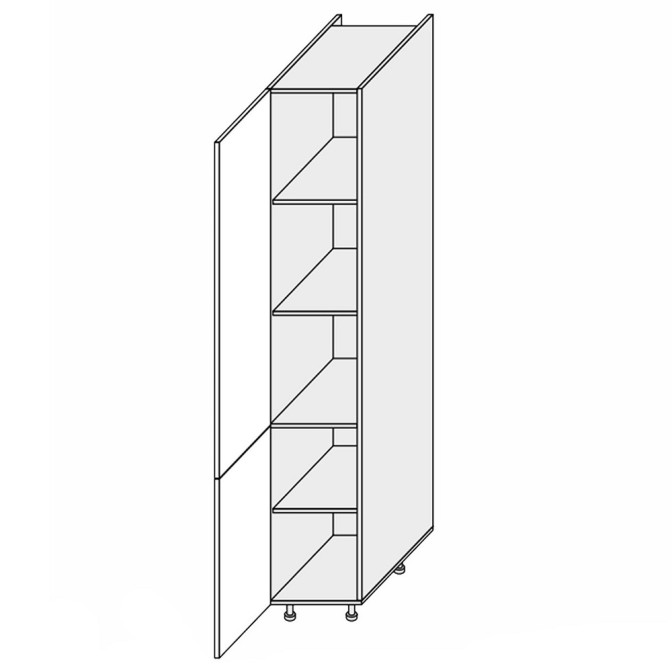 Кухонная секция Мери Пенал 40П/2140 MR-740W/9003gl MiroMark