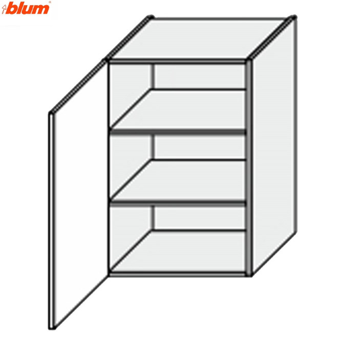 Кухонная секция Винтаж верхняя 60В/900 1дв Pro Blum VN-566W/9003 MiroMark