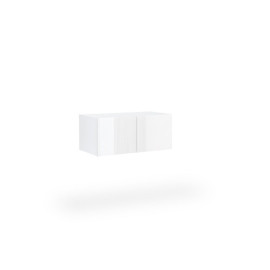 Антресоль 2Дв Мила / Mila Глянец Белый MiroMark MA-02-WB