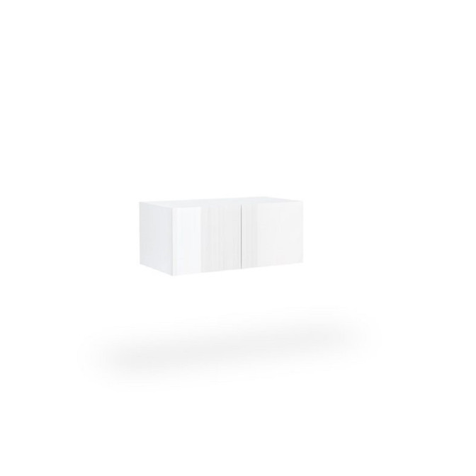 Антресоль 2Дв Мила / Mila Глянец Белый MiroMark MA-02-WB