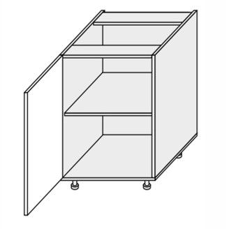 Кухонна секція Лео нижня 45Н/820 1дв LE-043W/06 MiroMark