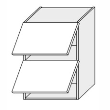 Кухонная секция Лео верхняя 80В/900 2дв Газ Лифт LE-581W/06 MiroMark