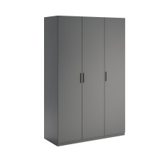 Шкаф 3Дв без зеркал Доминика / Dominika Графит MiroMark DK-23-GT