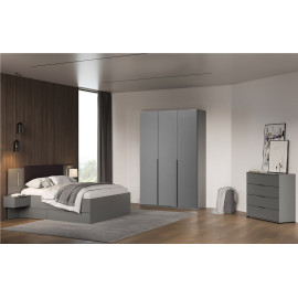 Комплект у спальню 3Дв Доні / Doni Графіт MiroMark