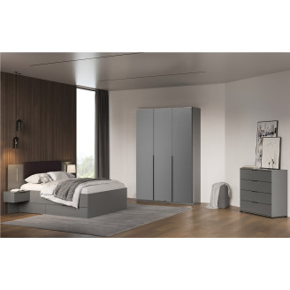 Комплект в спальню 3Дв Дони / Doni Графит MiroMark