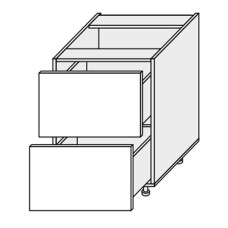 Кухонная секция Мери нижняя 80Н2ШХ/820 Телескоп MR-081W/9003gl MiroMark