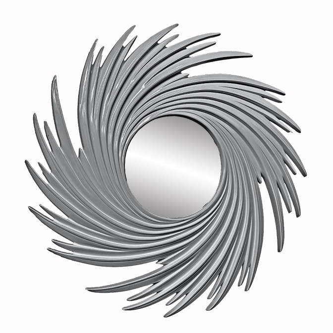 Зеркало Хепри / Khepri Серебро MiroMark MR-93-SL