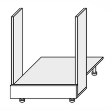 Кухонная секция Мери нижняя 60НД/820 MR-067W/9003gl MiroMark