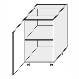 Кухонна секція Валенсія нижня 45Н/820 1дв VL-043W/9003 MiroMark