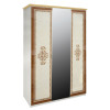 Шкаф Дженнифер 3Д с зеркалом Радика беж MiroMark купить