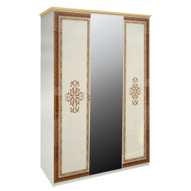 Шкаф 3Дв Дженнифер / Jennifer Радика Беж MiroMark JF-13-RB/BL