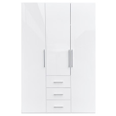Шкаф 3Дв 3Ящ Магнум / Magnum Глянец Белый MG-13-WB