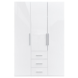 Шкаф 3Дв 3Ящ Магнум / Magnum Глянец Белый MG-13-WB