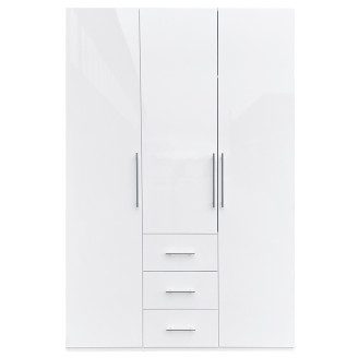 Шкаф 3Дв 3Ящ Магнум / Magnum Глянец Белый MG-13-WB