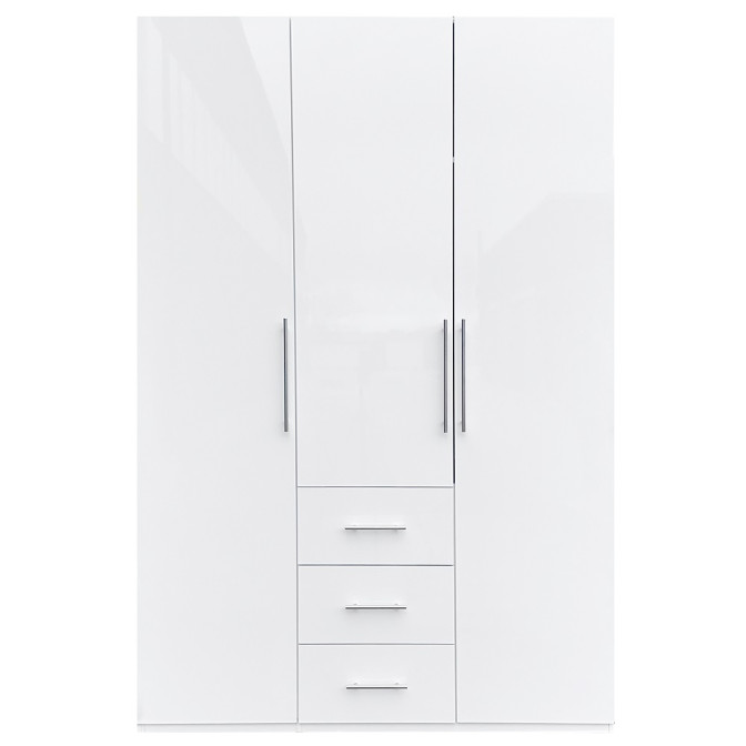 Шафа 3Дв 3Ящ Магнум / Magnum Глянець Білий MG-13-WB