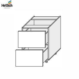 Кухонна секція Мері нижня 80Н2ШХ/820 Pro Hettich MR-082W/9003gl MiroMark