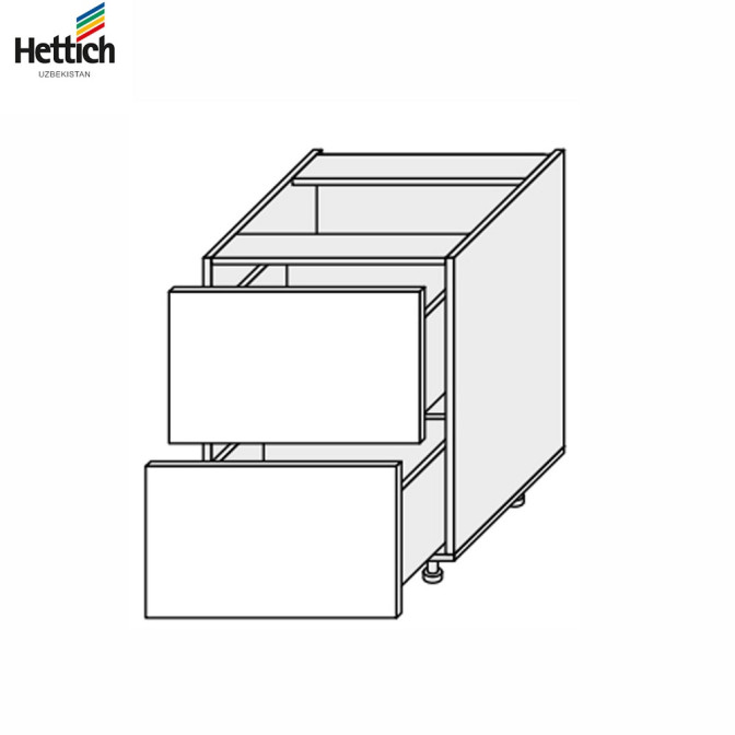 Кухонная секция Мери нижняя 80Н2ШХ/820 Pro Hettich MR-082W/9003gl MiroMark