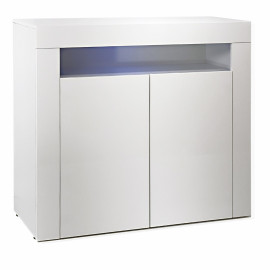 Комод 2Дв Модерн / Modern Глянець Білий MiroMark MD-162-WB