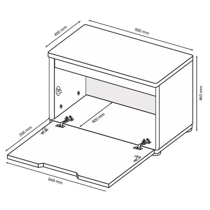 Тумба Стелла 1Д MiroMark купить