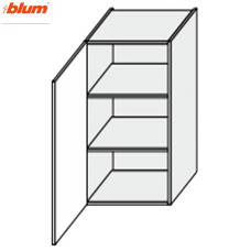 Кухонная секция Винтаж верхняя 20В/900 1дв Pro Blum VN-521W/9003 MiroMark