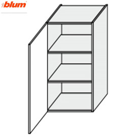 Кухонная секция Винтаж верхняя 20В/900 1дв Pro Blum VN-521W/9003 MiroMark