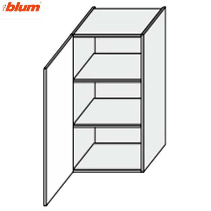 Кухонна секція Вінтаж верхня 20В/900 1дв Pro Blum VN-521W/9003 MiroMark