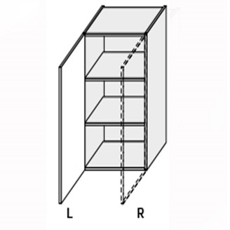 Кухонная секция Миллениум верхняя 20В/900 1дв Левая ML-520W/9003L MiroMark Кухонная секция Миллениум верхняя 20В/900 1дв Левая ML-520W/9003L MiroMark