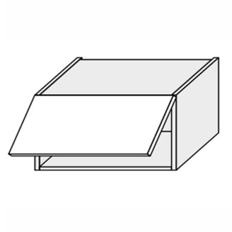 Кухонная секция Мери верхняя 80В/450 1дв Газ Лифт MR-380W/9003gl MiroMark