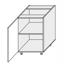 Кухонная секция Глори нижняя 40Н/820 1дв GL-040W/01 MiroMark