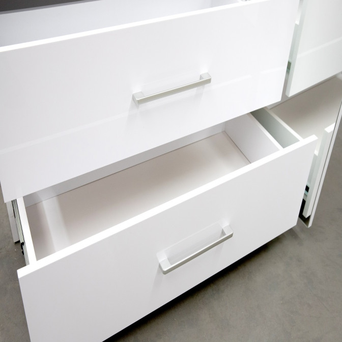 Шкаф 6Дв Альба / Alba Глянец Белый MiroMark AL-16-WB