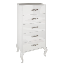 Комод 5Ящ Империя / Imperia Глянец Белый MiroMark MP-65-WB 