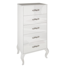Комод 5Ящ Імперія / Imperia Глянець Білий MiroMark MP-65-WB 
