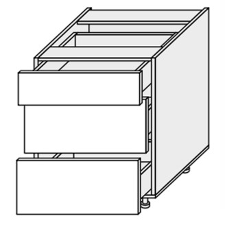Кухонна секція Глорі нижня 80Н3ШХ/820 Телескоп GL-083W/01 MiroMark