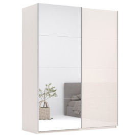 Шафа-купе з дзеркалом 2,0х2,4 Лілу / Lily Глянець Кашемір MiroMark LY-86-GC 