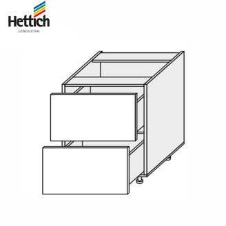 Кухонная секция нижняя Миллениум 90Н2ШХ/820 Pro Hettich ML-091W/9003 MiroMark