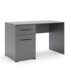 Стол письменный 1Дв 1Ящ Доминика / Dominika Графит MiroMark DK-71-GT