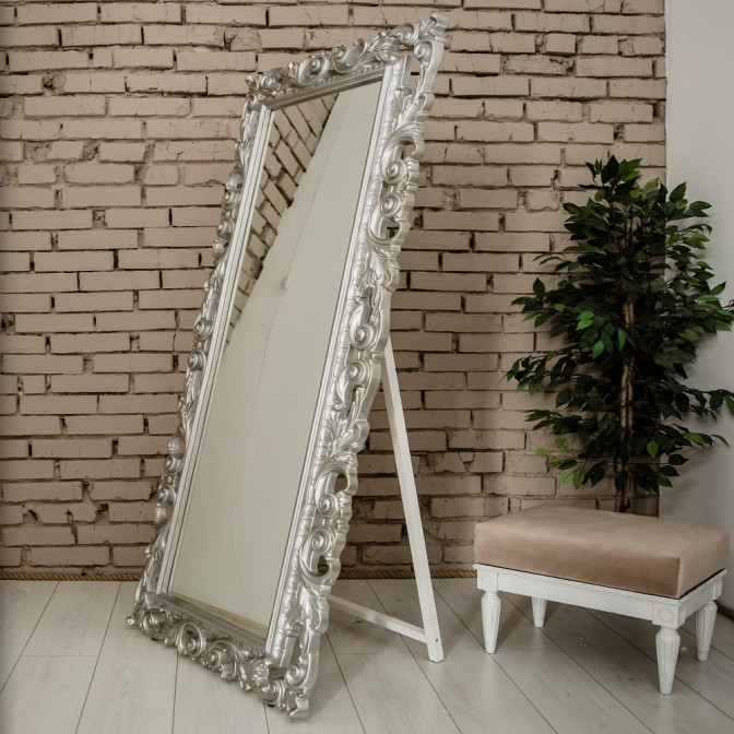 Зеркало Лара / Lara Серебро MiroMark MR-80-SL