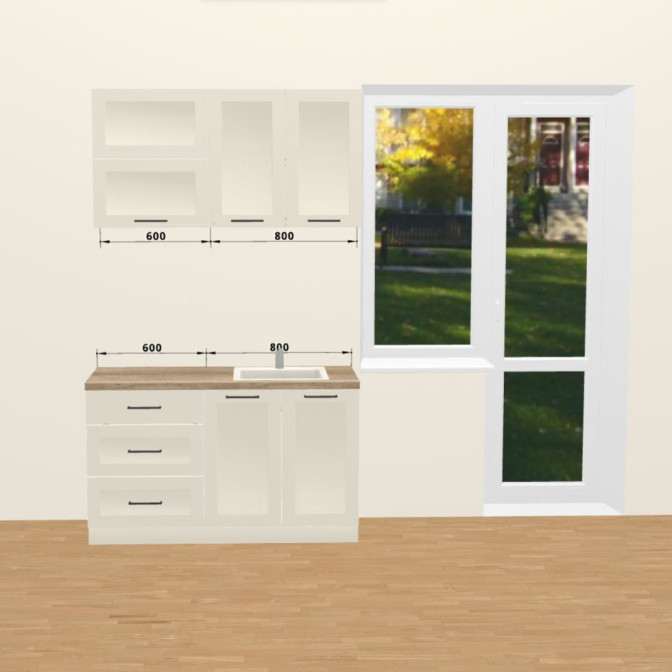 Кухня Вінтаж 1,4 м У 720 Pro MiroMark