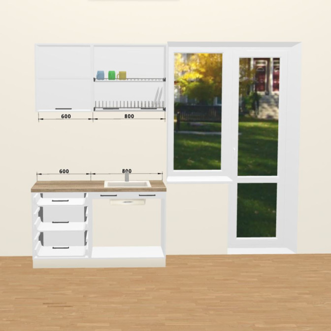 Кухня Вінтаж 1,4 м У 720 Pro MiroMark