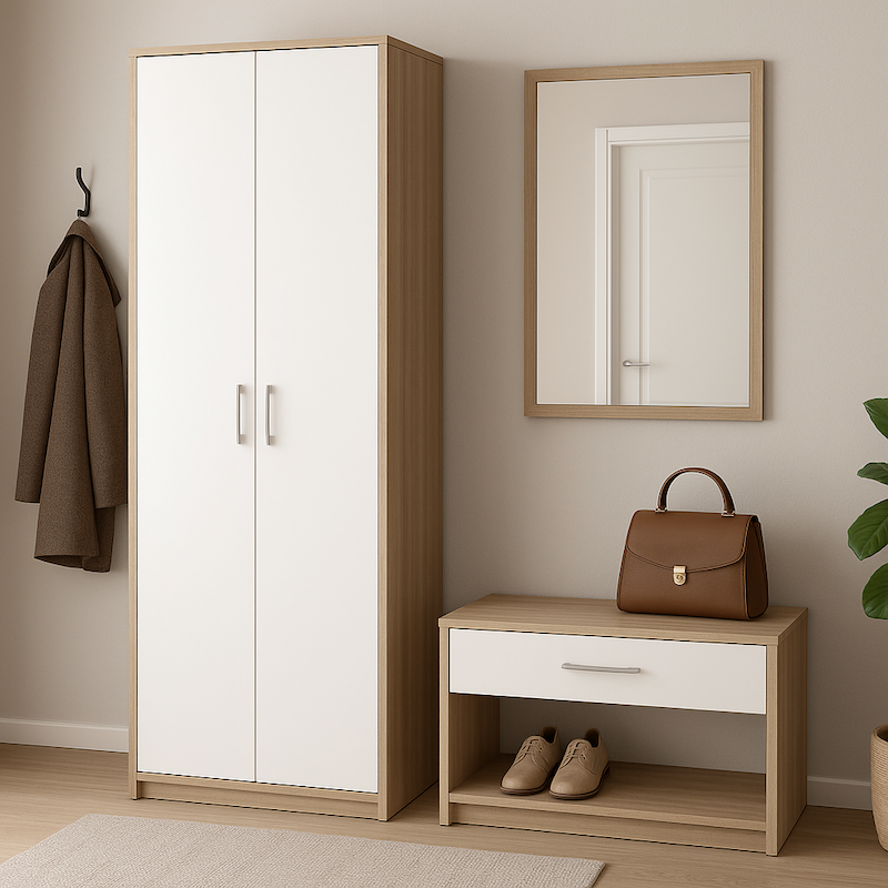 Передпокій з дзеркалом: купити передпокій у Міромарк онлайн